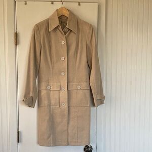 Classic Tan Trench Coat